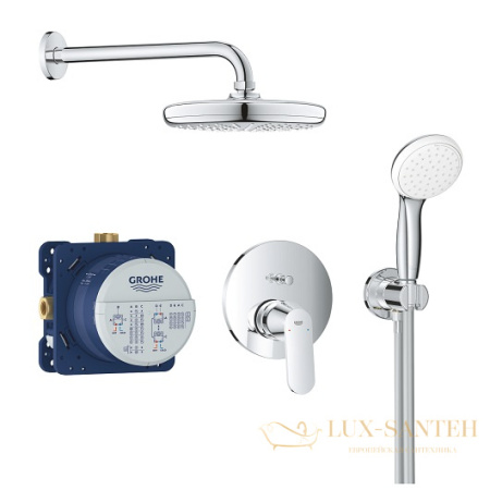 душевая система grohe eurosmart cosmopolitan 25219001, хром