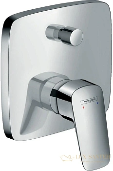 смеситель для ванны hansgrohe logis 71405000, хром