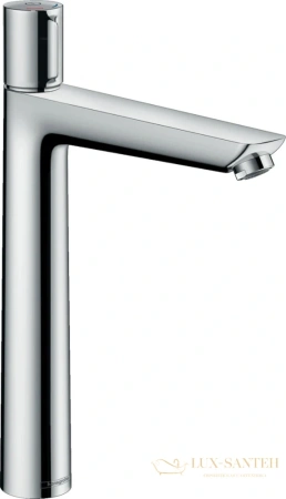 смеситель для раковины hansgrohe talis select e 240 71753000 без донного клапана