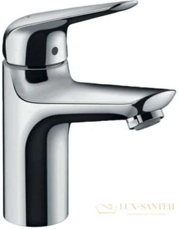 смеситель hansgrohe novus 100 71031000 для раковины