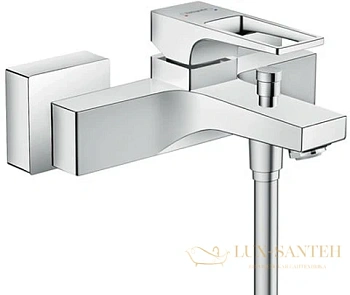 смеситель для ванны hansgrohe metropol 74540000, хром