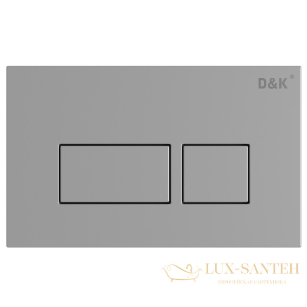 клавиша смыва d&k berlin db1439002 для инсталляции, матовый хром