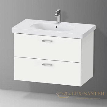 тумба под раковину duravit xbase xb619001818 800х458х560 мм, белый