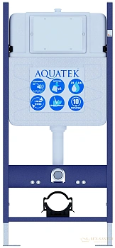 инсталляция для подвесного унитаза aquatek eco standart 50 ins-0000014