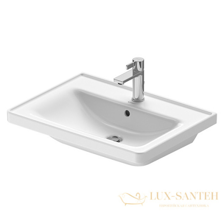 раковина duravit d-neo 2367650000 650х480 мм, белый