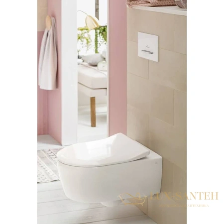 смывная клавиша villeroy & boch viconnect 300g белый глянец 922160re, белый глянец