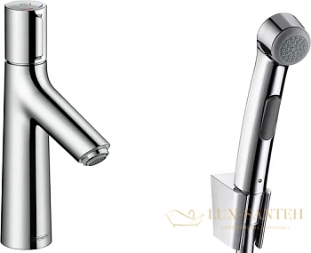 смеситель для раковины hansgrohe talis select s 72291000 с душем