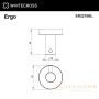 крючок whitecross ergo er2210bl, черный мат