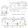 ванна bette luna 2760-000 plus 1700х750 мм левая, шумоизоляция, антигрязевое покрытие, белый