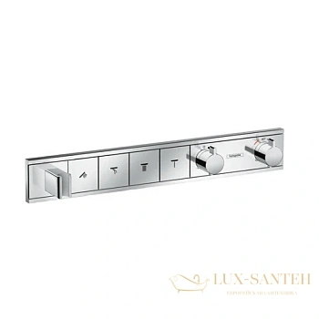 термостат для ванны hansgrohe rainselect 15357000 внешняя часть, хром