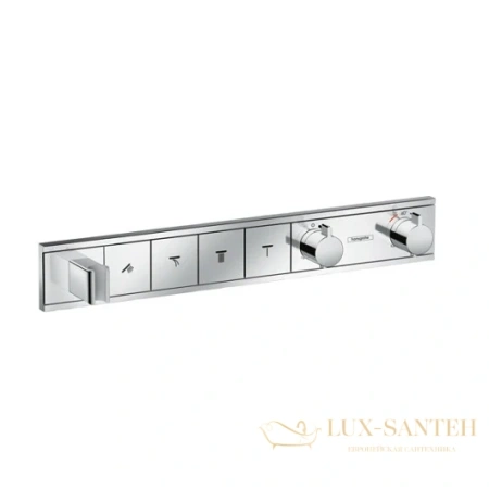 термостат для ванны hansgrohe rainselect 15357000 внешняя часть, хром