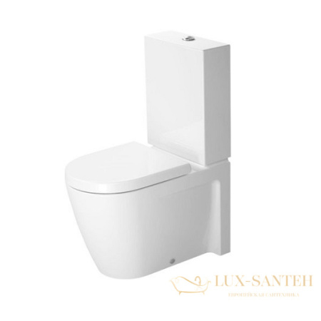 чаша напольного унитаза duravit starck 2 2145090000, белый