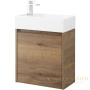 тумба под раковину belbagno kraft mini kraft mini-500/260-1a-so-rt-l 50 см l подвесная, rovere tabacco