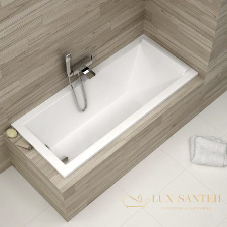 акриловая ванна duravit starck 700335000000000 170х75, белый