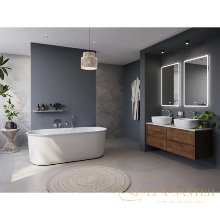 ванна акриловая свободностоящая 170,5x78 см belbagno bb709-1700-780, белый глянцевый