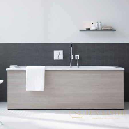 акриловая ванна duravit darling new 700244000000000 180х80, белый