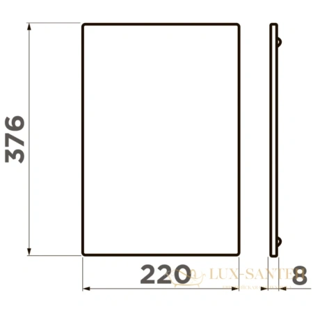 разделочная доска 37,6x22x0,8 см omoikiri cb-sintesi-s-gb 4999072 37,6x22x0,8 см, графит