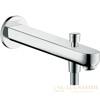 излив для ванной hansgrohe metris s 31416000, хром