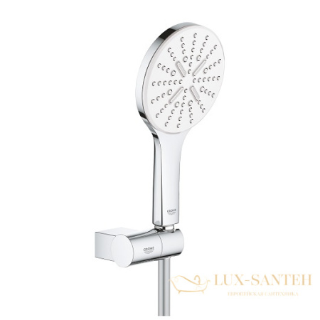 душевой гарнитур grohe rainshower smartactive 130 26580ls0, белый