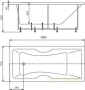 акриловая ванна aquatek феникс 160x75 fen160-0000022 с фронтальным экраном (слив слева)