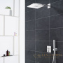 верхний душ grohe rainshower smartactive 310 cube 26479000, хром