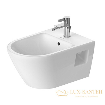 биде duravit d-neo 2295150000 подвесное, белый