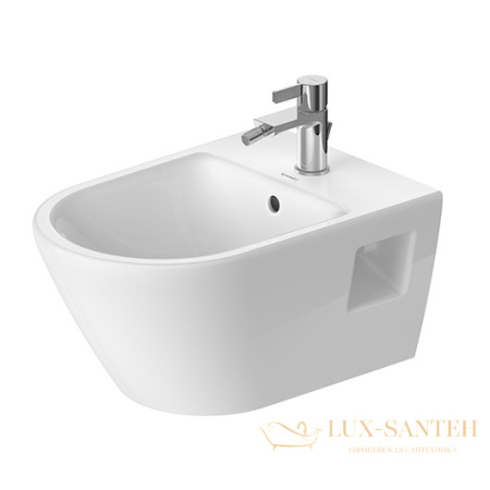 биде duravit d-neo 2295150000 подвесное, белый