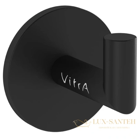 крючок vitra origin a4488436, черный матовый