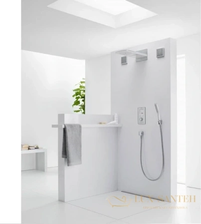 верхний душ hansgrohe rainfall 180 air хром 28433000