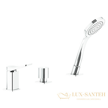 смеситель gessi rilievo 59043.279 на борт ванны, white cn