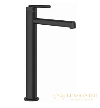 смеситель для раковины высокий gessi ingranaggio 63506.299, black xl