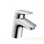 смеситель для раковины hansgrohe logis 71073000, хром