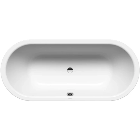 стальная ванна kaldewei classic duo oval 291400013001 113 170х75 см с покрытием easy-clean, альпийский белый 