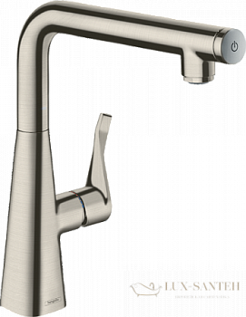 смеситель для кухни hansgrohe metris select 14847800