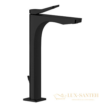 смеситель для раковины высокий gessi rilievo 59009.299, black xl