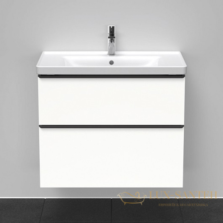 тумба под раковину duravit d-neo de435501818 784х452х625 мм, белый