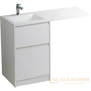 тумба под раковину belbagno kraft kraft-lvd-580/1200-2c-pia-bo 120 см, bianco opaco