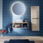 раковина накладная duravit d-neo 2371400070 ⌀ 400 мм, белый