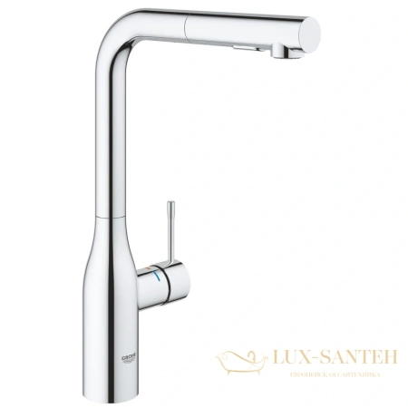 смеситель для кухни grohe essence new 30504000 с выдвижным изливом, хром