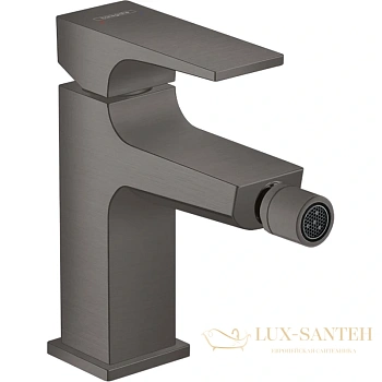 смеситель для биде hansgrohe metropol 32520340, черный хром