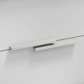 ручки для мебели jacob delafon vivienne eb1579-f30 для пенала, белый сатин