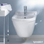 биде duravit starck 3 2280150000 подвесное, белый