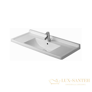 раковина duravit starck 3 0304100000 1050х485 мм, белый