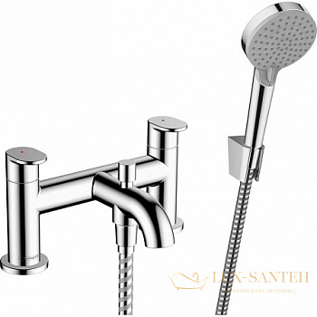 смеситель для ванны hansgrohe vernis blend 71461000, хром