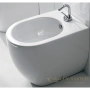 биде kerasan flo 312001*1 напольное без ободка, белый