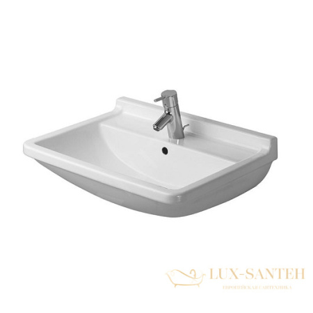 раковина duravit starck 3 0300650000 650х485 мм, белый