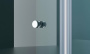 душевая дверь belbagno etna etna-b-11-40+70-c-cr 110 см профиль хром, стекло прозрачное 