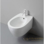 биде white ceramic basic w020401 подвесное с крепежом 50x36x26 см, белый глянцевый