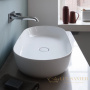 раковина накладная duravit luv 0379800000 800х400 мм, белый