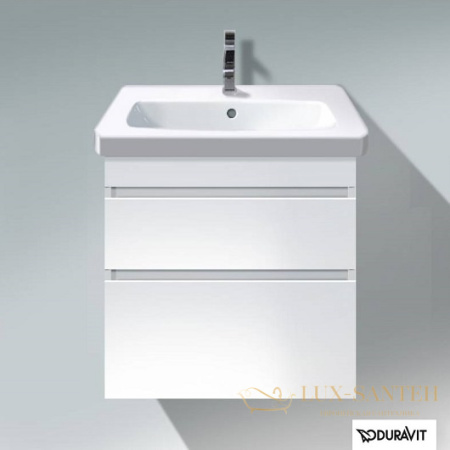 тумба под раковину duravit durastyle ds648002222 580х610х448 мм, белый